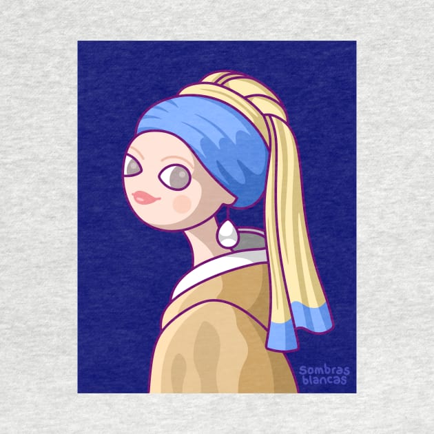 Girl with a Pearl Earring by sombrasblancas